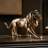 Statue Lion Gracieux porté