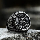 Bague Lion Saint Michel