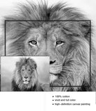 Tableau Lion Design Foudroyant