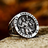 Bague Lion Saint Michel