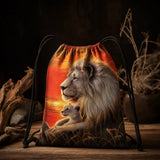 Sac Lion Multicolore porté
