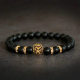Bracelet Lion Agate Violette