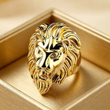 Bague Tête de Lion Élégante