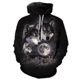 Sweat Loup Imprimé 3D