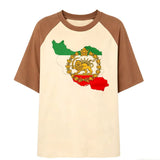 T-Shirt Lion Drapeau Éthiopien