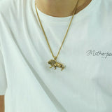 Pendentif Lion Figurine