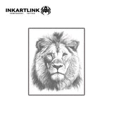 Tatouage Temporaire Lion Félin