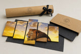 Tableau Lion Dessin Moderne — ce que vous allez recevoir