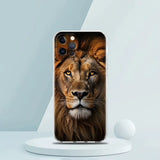 Coque iPhone Lion Dieu Félin