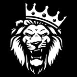 Stickers Lion Couronne