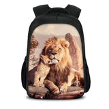 Sac à Dos Lion Tête Imprimée