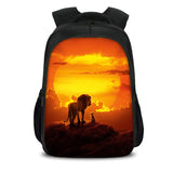 Sac à Dos Lion Tête Imprimée