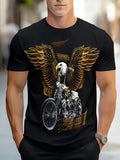 T-Shirt Lion Peinture Graphique