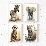 Tableau Lion Lionceaux