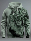 Sweat à capuche Lion Cristal