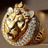 Bague Tête de Lion Richesse