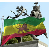 Drapeau Lion Éthiopie