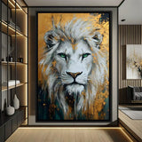 Toile Lion Sablée