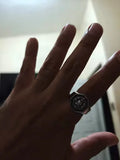 Bague Tête de Lion Hurlement Obscur
