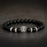 Bracelet Lion Agate Violette