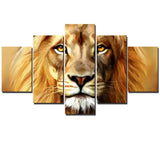 Tableau Lion Peinture Moderne