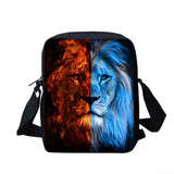 Sac bandoulière lion orange