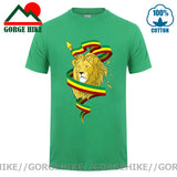 T-Shirt Lion Porte-Étendard