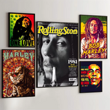 Toile Lion Rasta