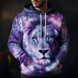 Sweat Lion Galaxy porté