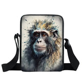 Sac bandoulière tête de lion