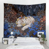 Toile Lion Géant