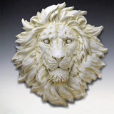 Tête de Lion Murale Rugissement Perçant