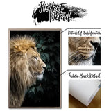 Toile Lion Animaux Pop Art