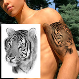 Tatouage Temporaire Lion Amical