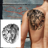 Tatouage Temporaire Lion Amical
