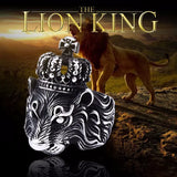 Bague Tête de Lion Crinière