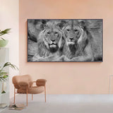Toile Lion Posé