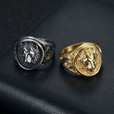 Bague Tête de Lion Zircon