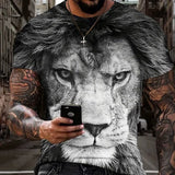 T-Shirt Lion Galaxie