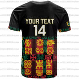 T-Shirt Lion Couleurs Panafricaines