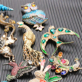 Broche Tête de Lion Dorée