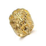 Bague Tête de Lion Zircon