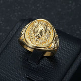 Bague Tête de Lion Homme