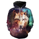 Sweat Loup Imprimé 3D