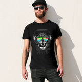 T-shirt Lion Lunettes de Soleil