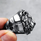 Bague Tête de Lion Jungle