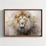 Toile Lion Sablée