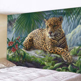 Toile Lion Géant
