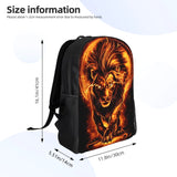 Sac à dos Lion Totem doré