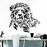 Sticker mural lion en vinyle